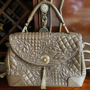 Authentic Versace Quilted Handbag